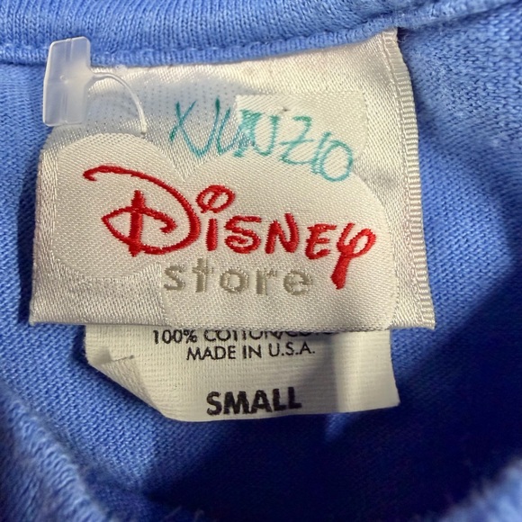 VINTAGE DISNEY STORE Pooh Butterfly Short Sleeve Top - Picture 3 of 3
